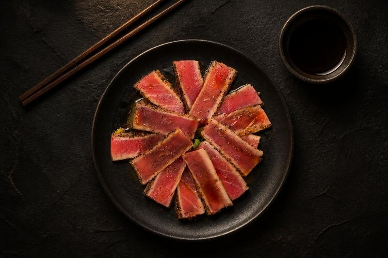 Seared tuna